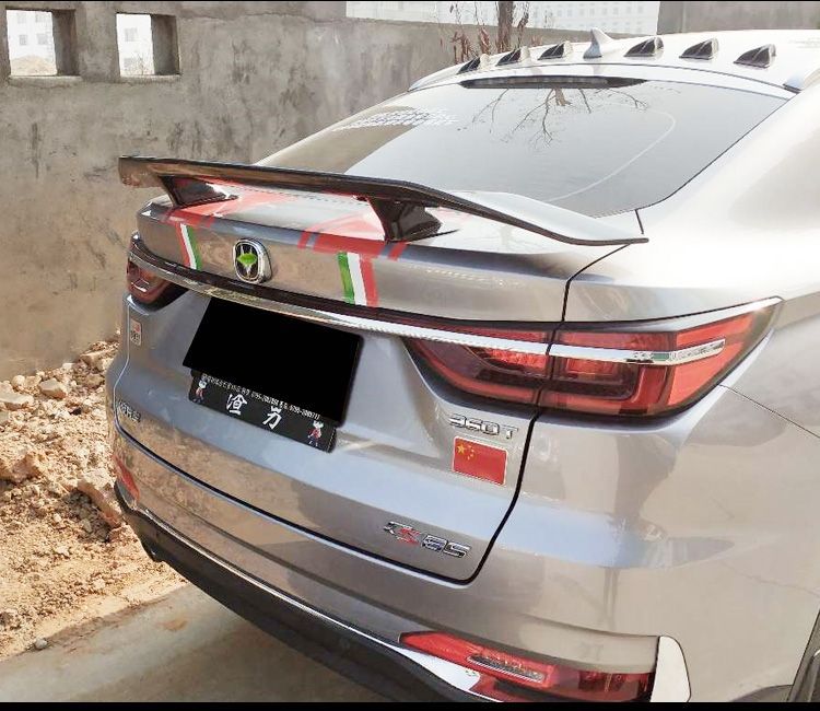 Suitable for Sanxiang Car Modification GM Tenth Civic MG Bluebird Leading Sports Punch-free sports car Rear Wing