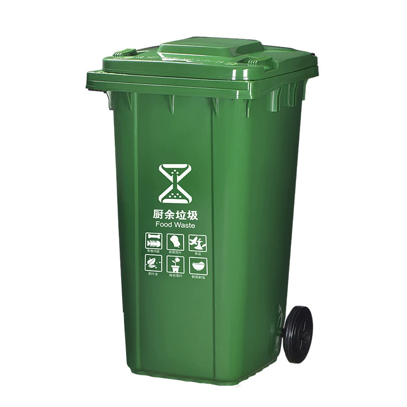 240L classification with large trash can to large -capacity outdoor sanitation community property large flip trash can wholesale