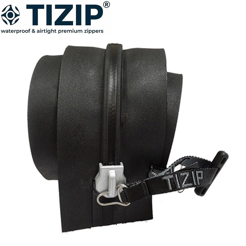 德国进口TIZIP水气密封水密气密拉链 防水闭气全气密拉链链条批发