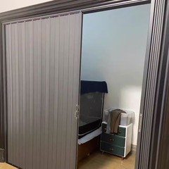 全铝合金折叠门隔断门厨房折叠门阳台卫生间移门室外隐形推拉门