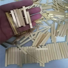 现货h59环保无铅优质铜排 L型黄铜排 H65小铜条定尺切割H62黄铜排