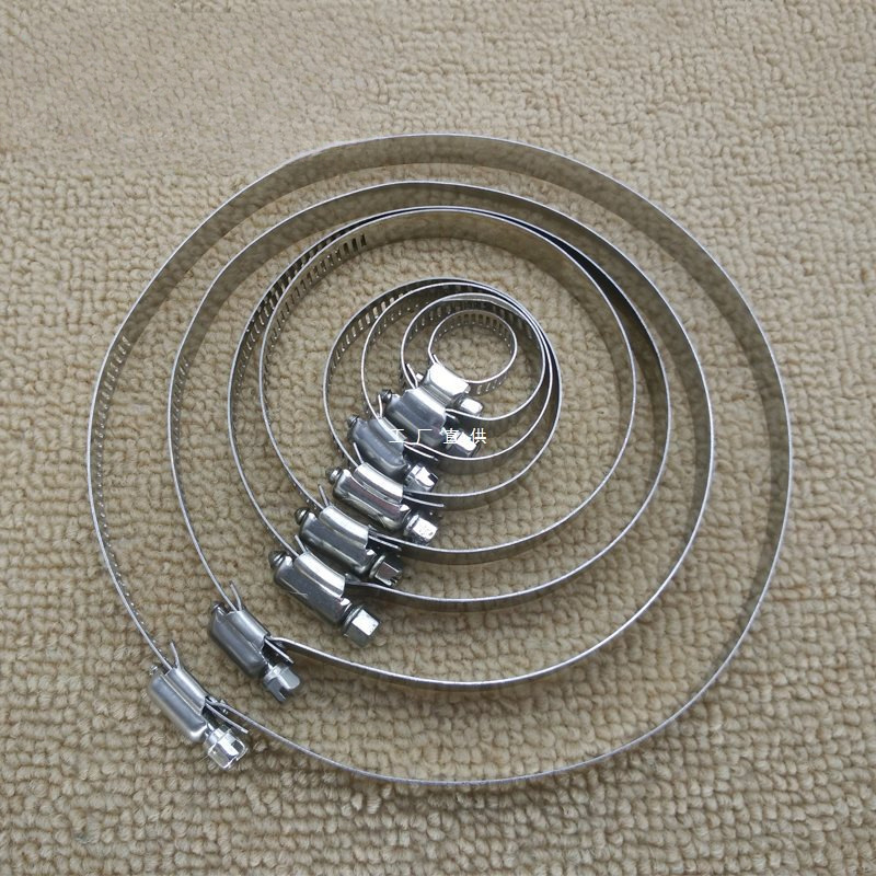 不锈钢喉箍卡箍管卡管夹抱箍管箍活箍汽车进气改装铝管硅胶管卡喉