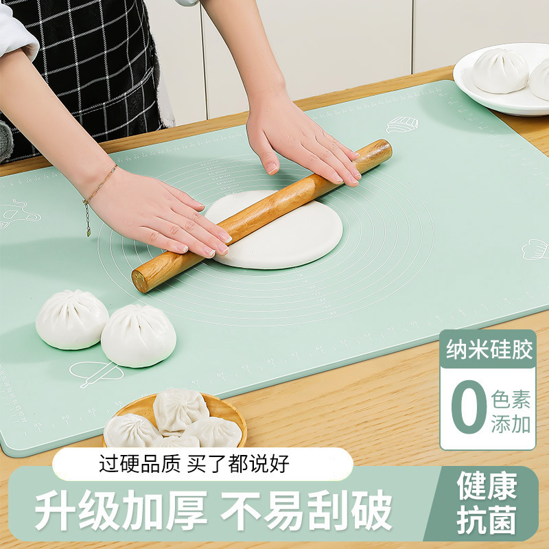 シリカゲル揉み面マットは大型食品級まな板を厚くして、焙煎工具のまな板パネルの家庭用耐高温にくっつかない|undefined