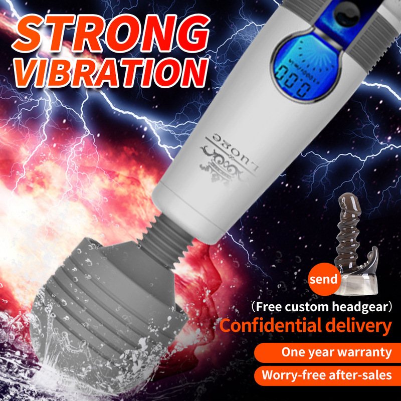 Logue LG818 LCD vibrator flapping AV stick female rechargeable masturbator adult sex toys female