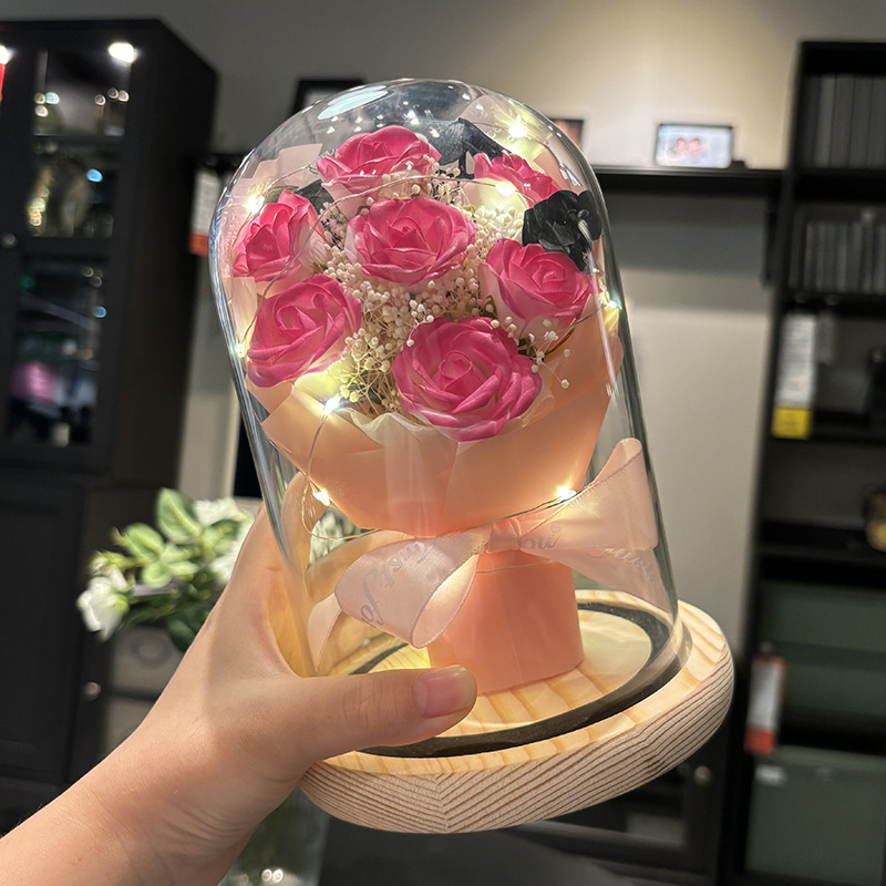 教师节礼物送女老师幼儿园向日葵花束伴手礼摆件玫瑰花永生花|undefined
