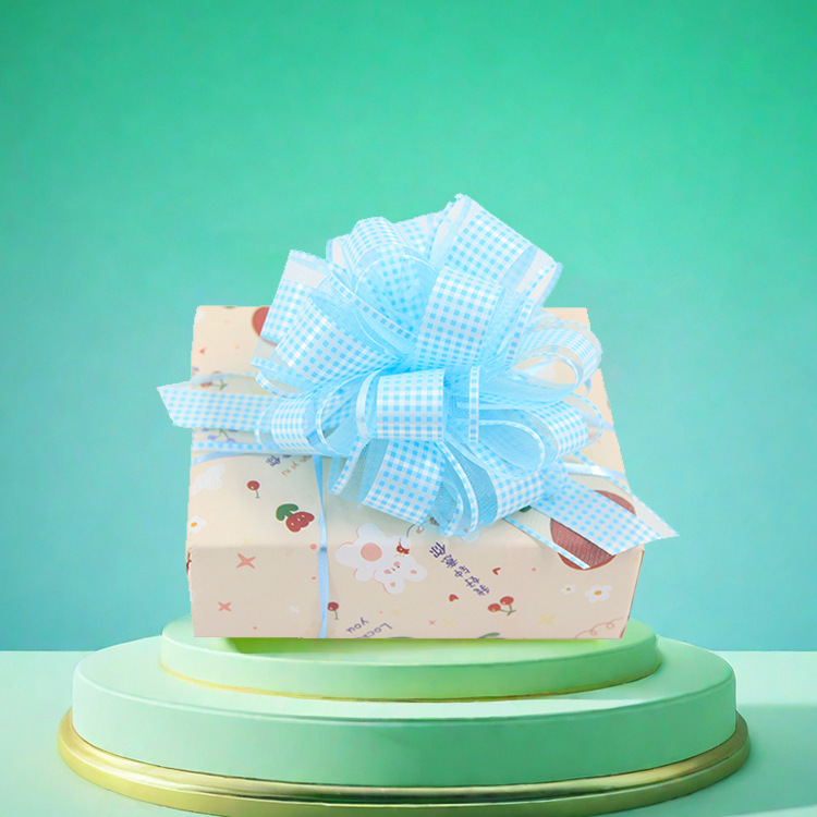 Moño de Cinta para Regalo 30# de Plástico para Decoración Festiva