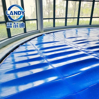 批发环保无毒泳池恒温封盖 蓝色XPE防尘防护盖防尘潮蒸汽隔热膜罩
