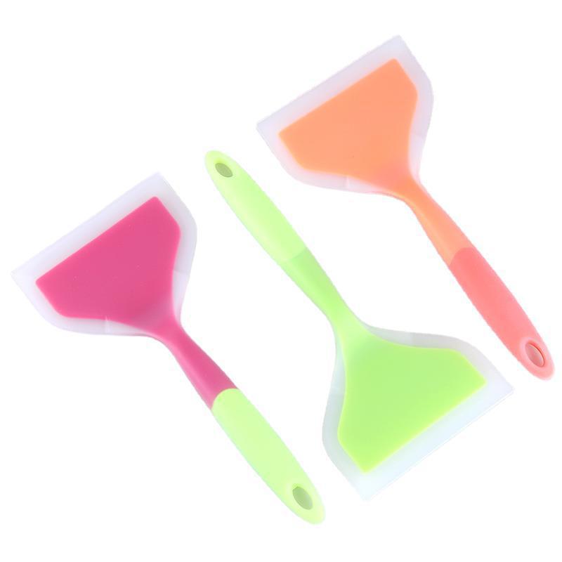 Spot fabricante de utensilios de cocina de silicona pala de jade olla antiadherente espátula herramienta de cocina multifuncional