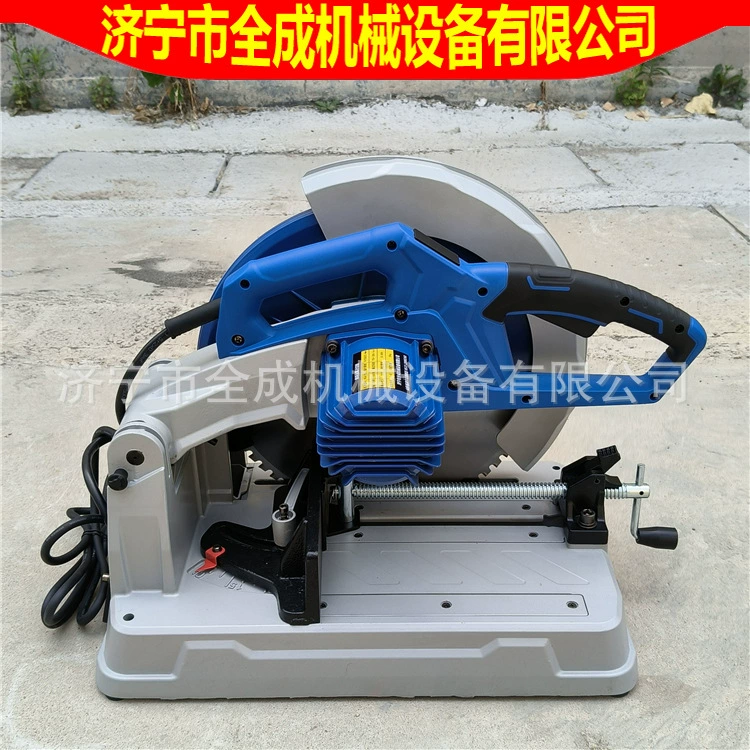 Алюминиево-стальная машина для резки металла Quancheng, холодная пила для резки арматуры, цена на пилу с переменной частотой 14inch
