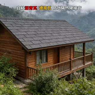 玻纤瓦马赛克型号菱形自粘干铺玻纤胎沥青瓦阳光房德高瓦油毛毡瓦