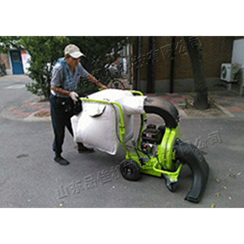 燃油式吸树叶机 直走式烟头清扫设备 手推式公园树叶垃圾清扫机