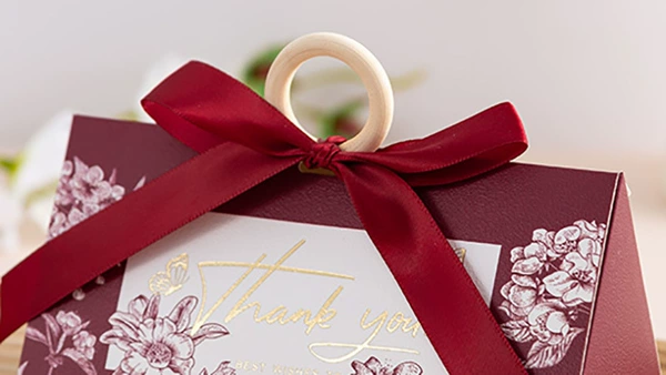 Burgundy hair band, 2cm, 52cm