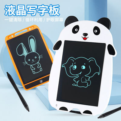 热款新品LCD液晶卡通儿童画板 便携小黑板高亮粗笔手写板玩具礼品|ms