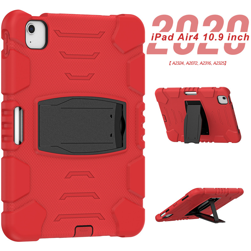 Applicable 2021iPadPro11 protective case Apple tablet 10.9 bracket with Pen slot Air fourth generation silicone case