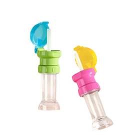 跨境货源新款瓶口转换盖矿泉水瓶盖儿童饮料防溢宝宝防呛吸管盖