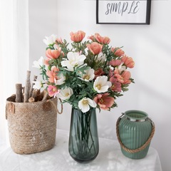 波斯菊仿真花玫瑰花廠家家居裝飾婚慶手捧花路引花牆假花DY10-104