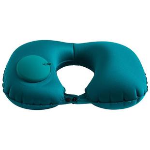 Inflatable U-shaped Pillow Pressing Automatic Inflatable Portable Travel Neck Pillow Airplane Pillow Outdoor Travel Sanbao Inflatable Pillow