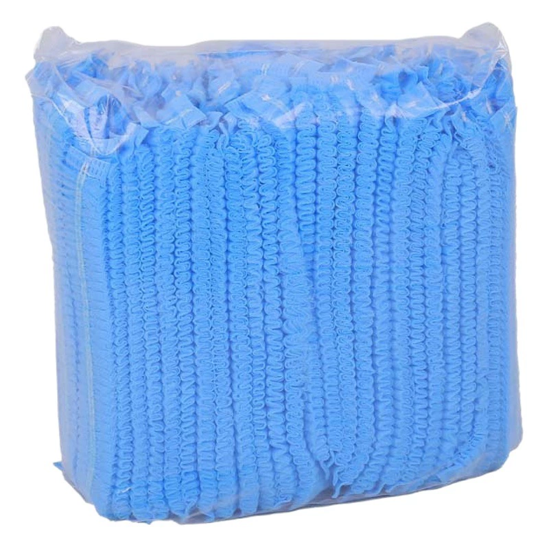 Одноразовые шапки головные уборы нетканые кухонные шапки дышащие шапки для волос мастерская пылезащитная рабочая шапка пищевая фабрика оптом