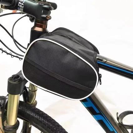 Bicycle bag, front frame bag, mountain bike bag, phone top tube bag, waterproof hanging bag, cycling zipper bag, saddle bag