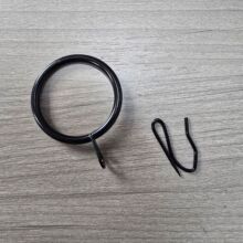 厂家现货 金属窗帘环窗帘吊圈 塑料窗帘钩窗帘配件挂钩