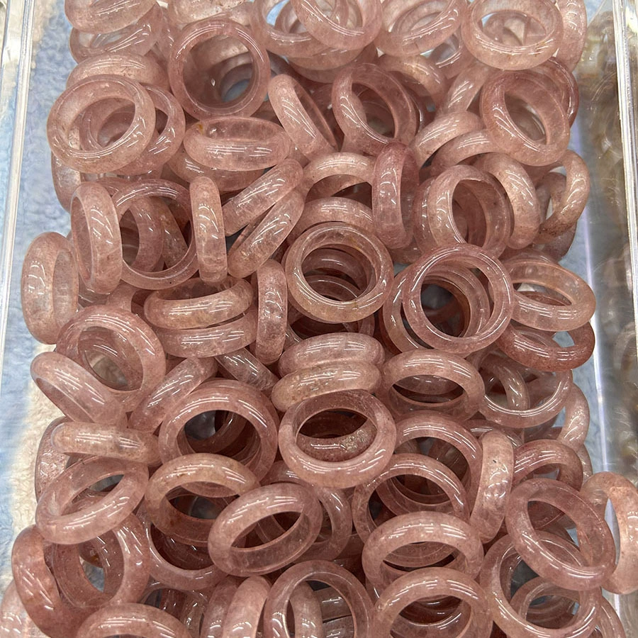Органический агат кольцо с кристаллом, аксессуар, с самоцветом