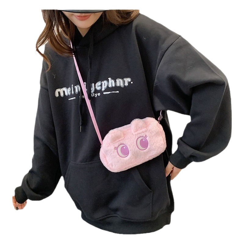 Transfronterizo al por mayor de las mujeres de peluche coolomi mensajero lindo Yugui cachorro ins teléfono móvil bolsa oso conejo lápiz caso regalo