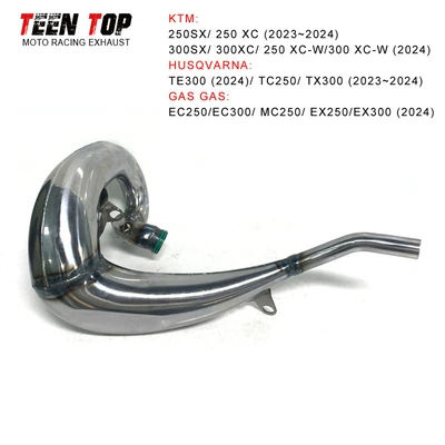 Motorcycle exhaust pipe, Husqvarna Gasgas 300Exc Ec300 - iron-elbow-24-years