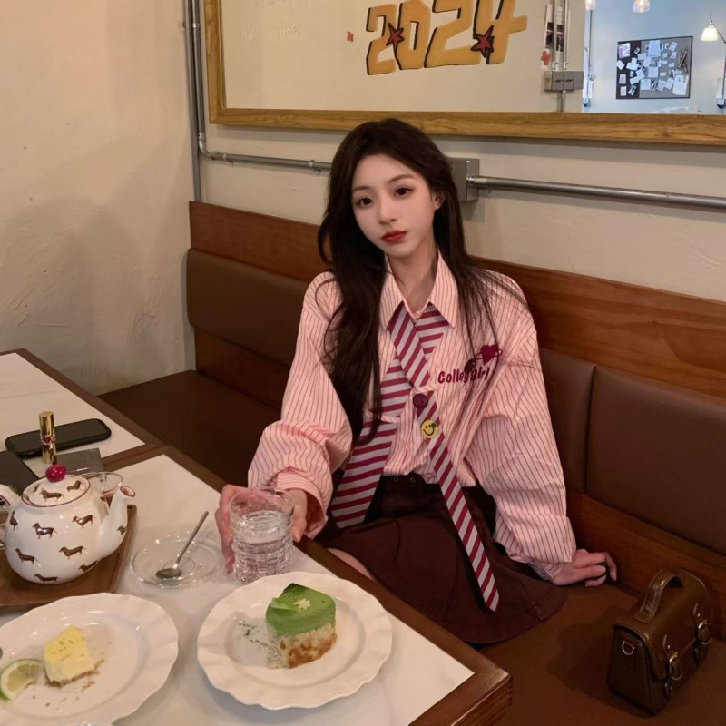 셔츠+스커트 [투피스세트]