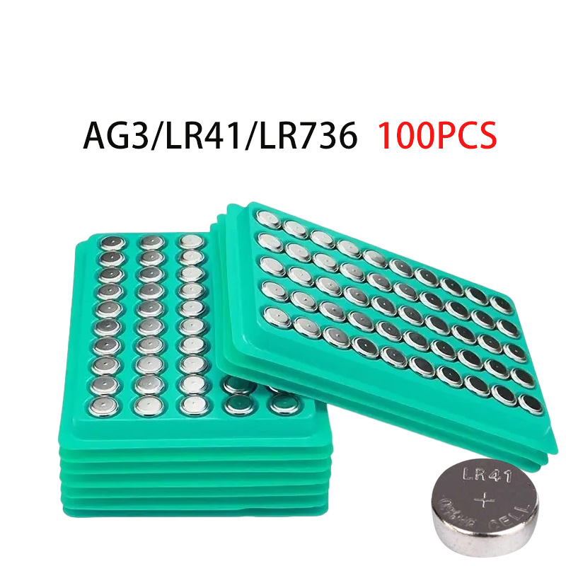 AG3 (lr41 / l736) (100 cápsulas industriales, por favor, tome un múltiplo de 100 cápsulas)