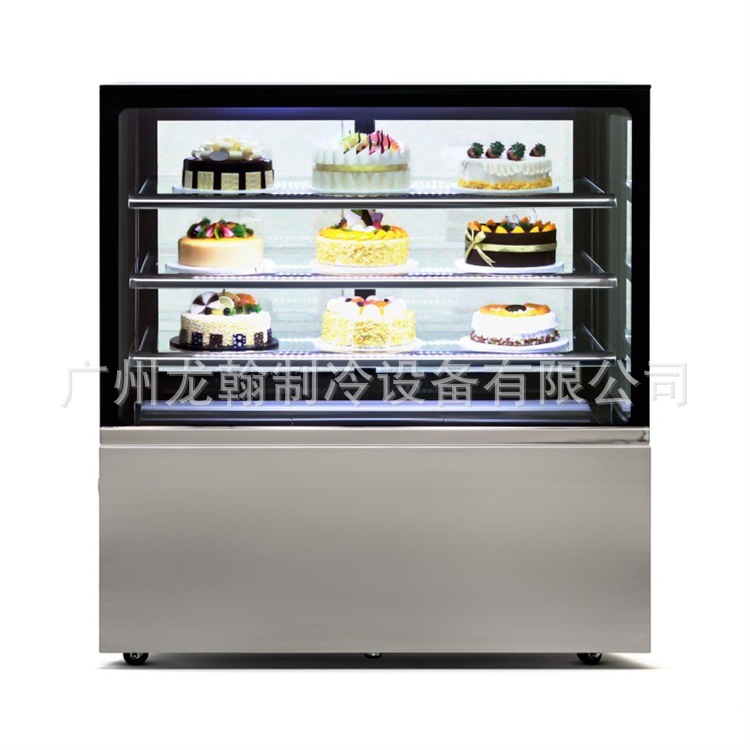 商用蛋糕保鲜工厂店展示柜甜品水果熟食西点冰柜台式玻璃冷藏柜