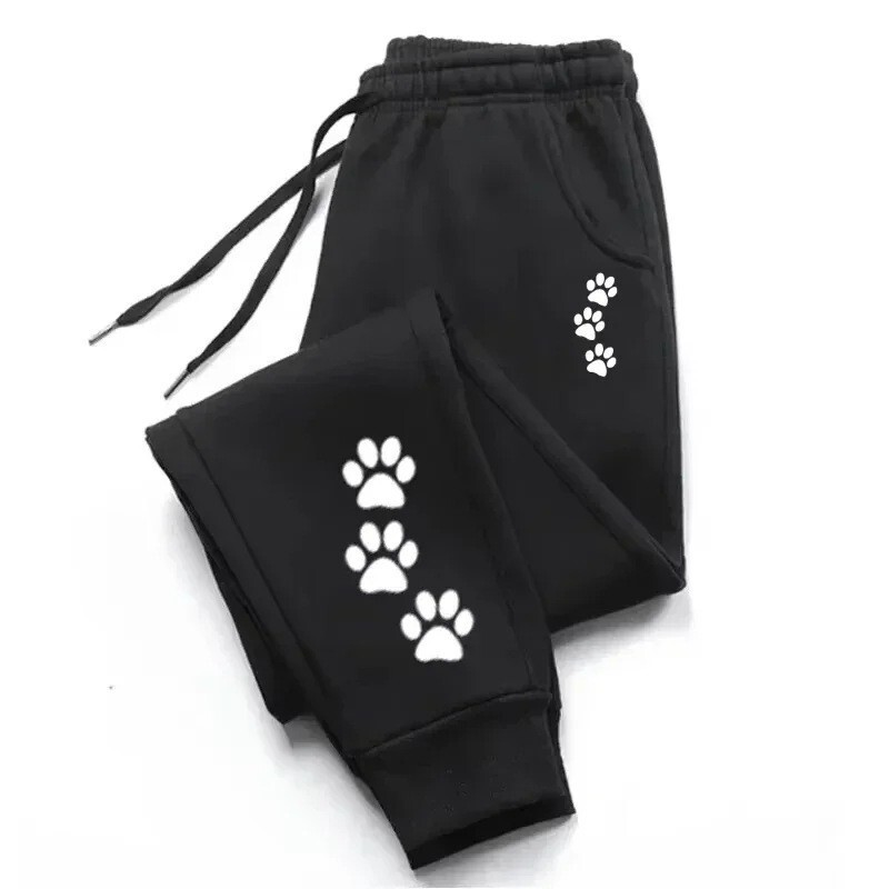 Cross-Border Amazon Casual Fashion Women's Printed Jogging Fitness Comfortable Sports Sweatpants Factory Direct In-Stock