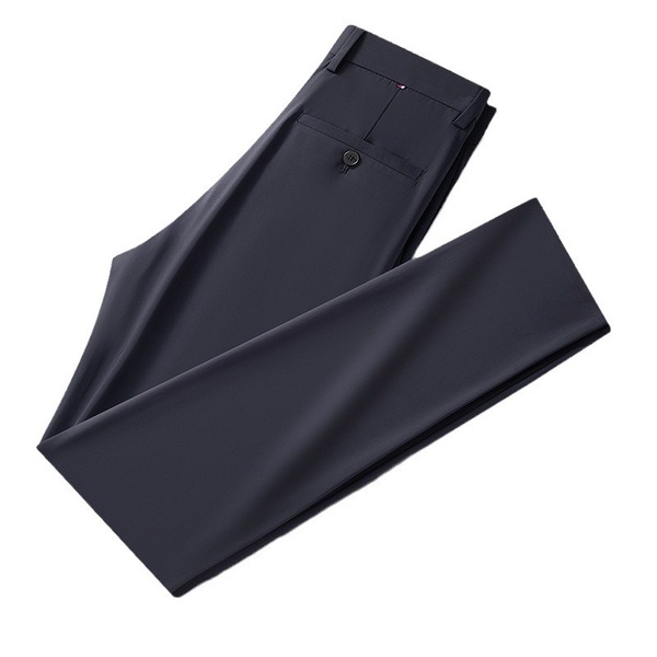 Summer silk thin trousers