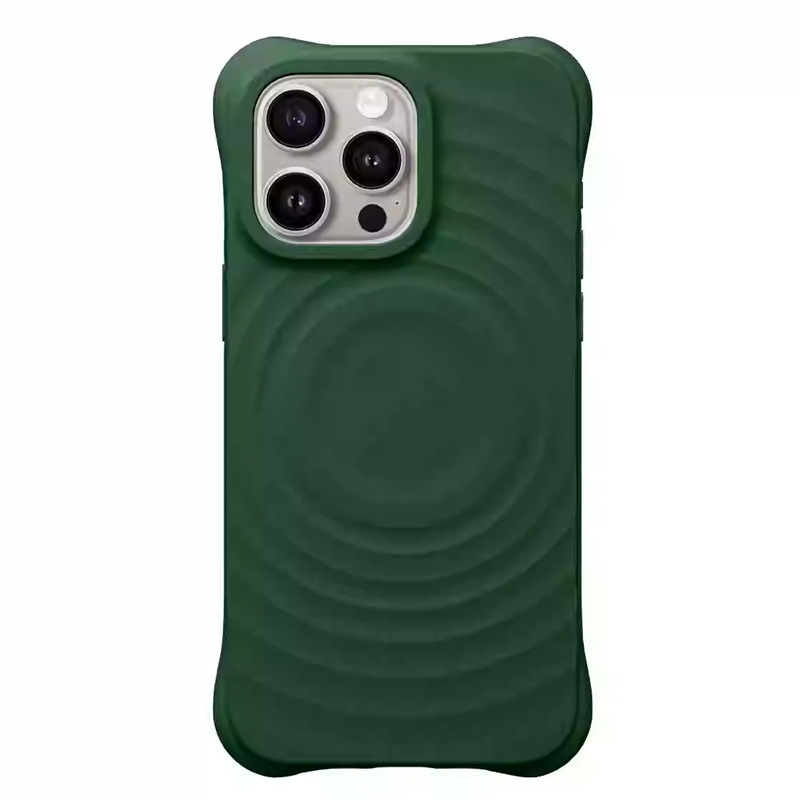 CASE联名新款柔雾紫波漾液态硅胶保护壳适用于iPhone16promax手机|undefined