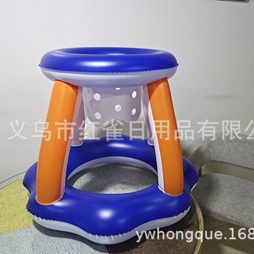 Factory in stock wholesale water inflatable basketball stand children adult outdoor swimming pool inflatable game ferrule toy