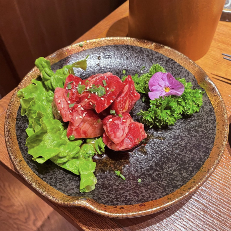 일본식 바베큐 플레이트 빈티지 세라믹 사시미 플레이트 초밥 창작 및 쇠고기 플레이트 스테이크 쇠고기 혀 플레이트 일본 식기