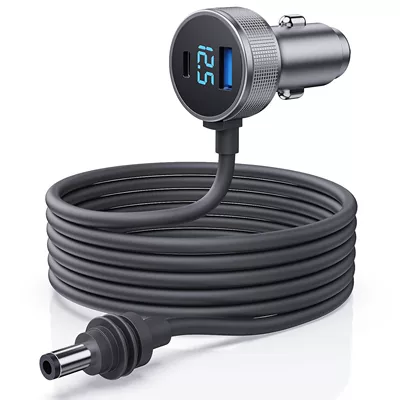 Mobil şarj cihazları Digital Display Car Charger - digital-display-car-charger-3m-16awg