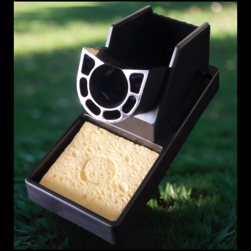 936恒温焊台塑胶烙铁架送海绵，电烙铁手柄放置架 烙画机笔  配件