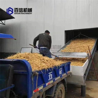 百部烘干机 不锈钢网带式百部干燥机  连续式中药材百部烘干设备