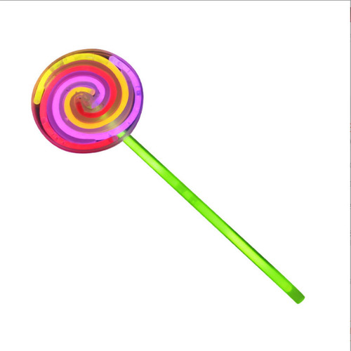Rotating windmill fluorescent lollipop children's luminous toys glow stick toys festival supplies to add fun and luminous props