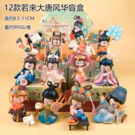 现货秒发 若来大唐风华nanci祖国版网红手办公仔摆件国潮盲盒系列