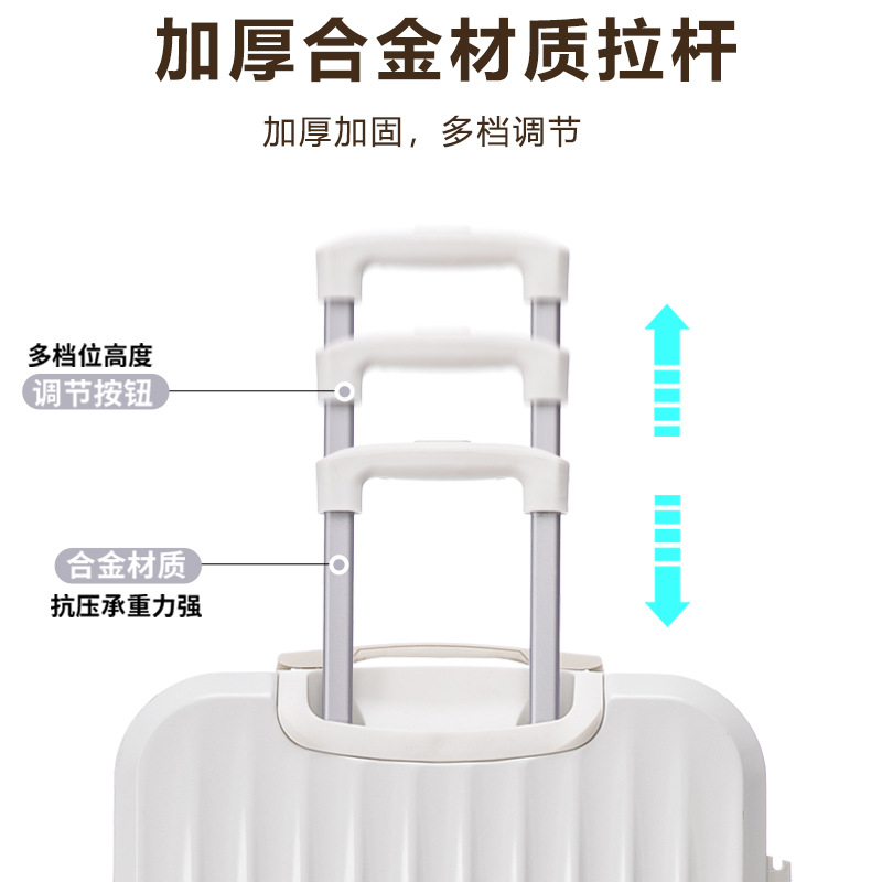 20 pulgadas multifuncional explosión de fuego maleta silenciosa rueda universal alto valor nominal 24 pulgadas caja de cifrado caja de tracción