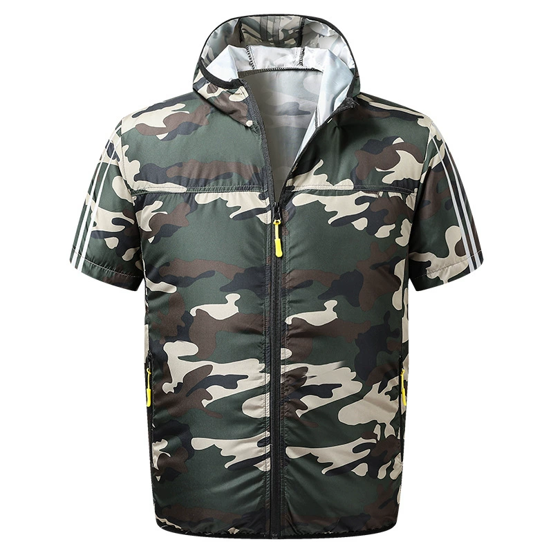 Летний новый жилет для кондиционирования воздуха только для вентилятора USB одежда больших размеров солнцезащитный крем одежда с вентилятором