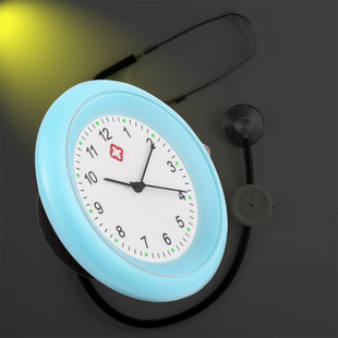 Multi-Purpose Hanging Watch Nurse Watch Stethoscope Macaron Color Watch Chest Watch Timing Watch Medical Gift Watch Student Exam Watch