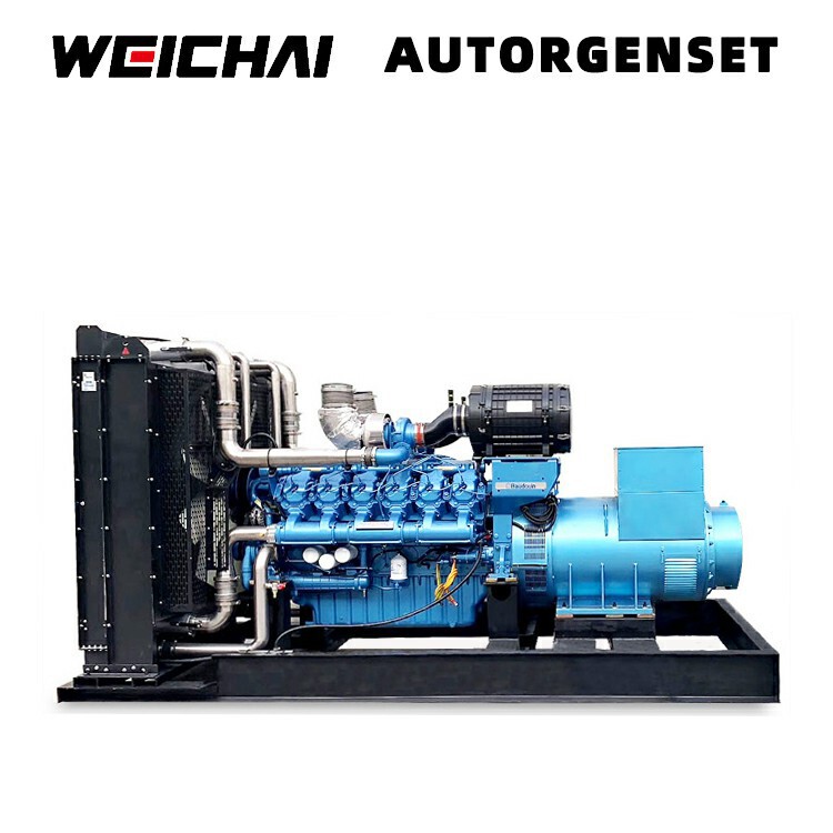 国境を越えた鉱山全自動三相 600KW Weichai Bo Du'an 屋外サイレントディーゼル発電機ハイパワー|undefined