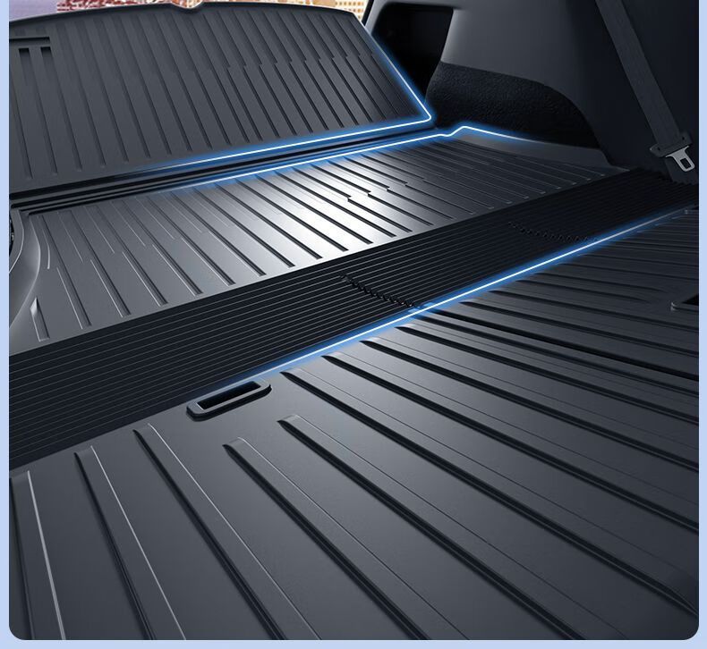 Suitable for the New Version of Tesla Model Y, the New Y/3 Integrated Trunk Mat and Backrest Mat Are Easy to Clean