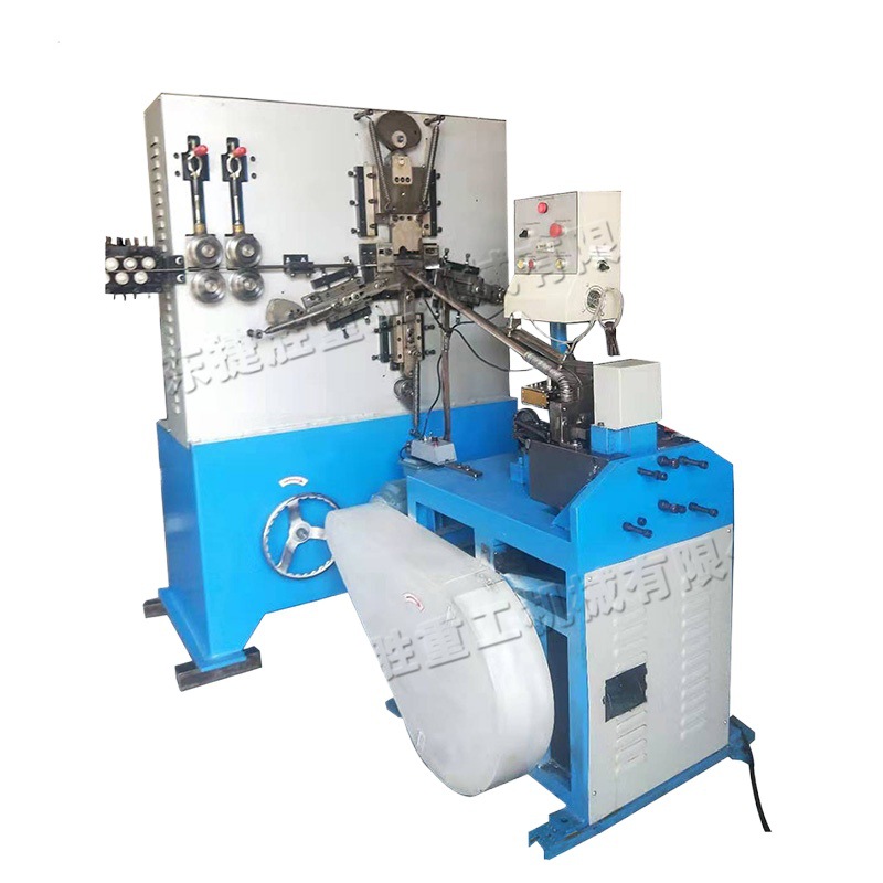 Máquina de gancho de rosca de acero inoxidable de escritorio