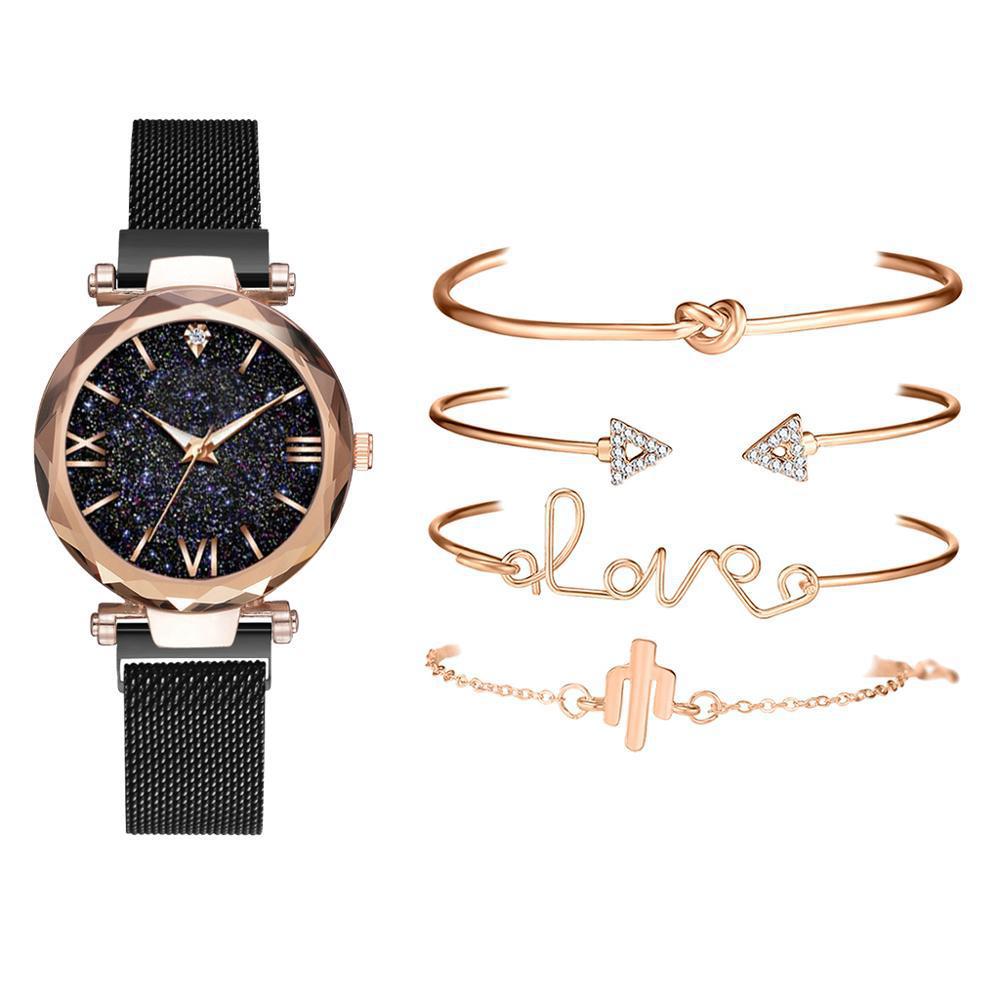 INS nuevo traje pulsera al por mayor simple reloj de moda reloj de cuarzo serie traje de moda reloj de mujer