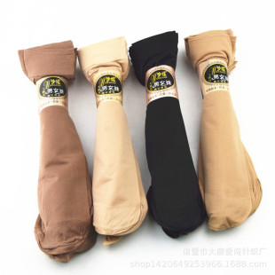 Mengqi men's and women's steel wire mask loose socks lengthened velvet short stockings summer thin durable wholesale New