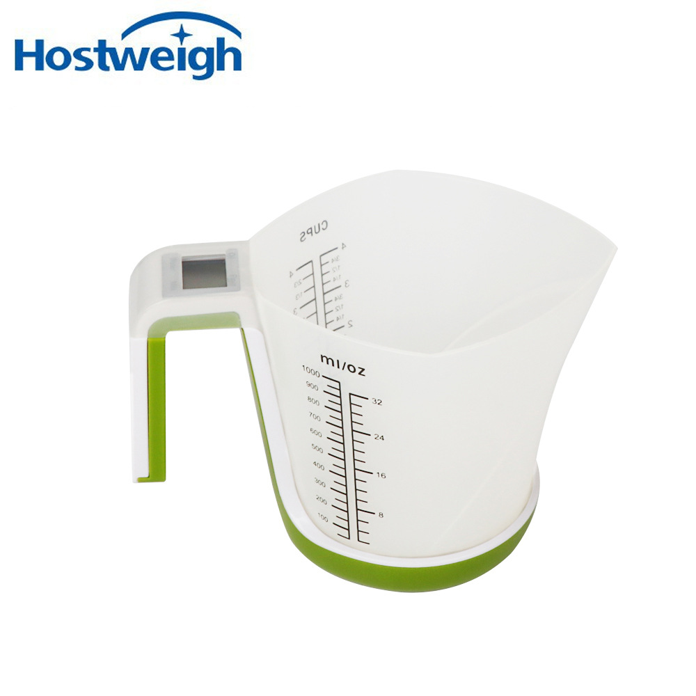 衡赛特厂家直销厨房秤5kg电子量杯秤1KG秤烘焙秤液体量杯量杯称