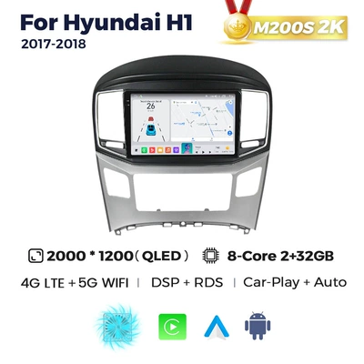 DVD Navigation, Hyundai H1 2017-2018 Hyundai - m200s-2k-232-eight-core-full-netcom